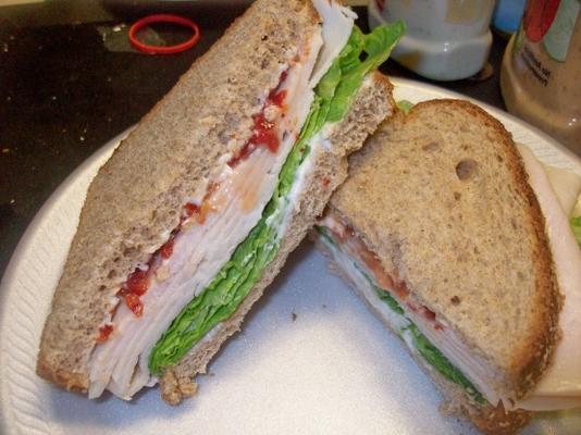 el mejor sándwich de cebolla de pavo