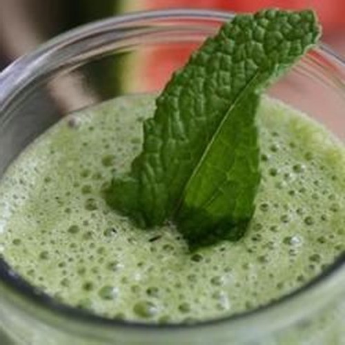 Batido de pepino y mielada Batido de pepino y mielada