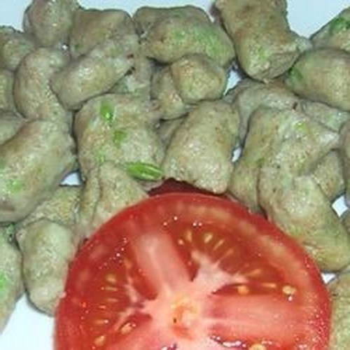 Ñoquis de wasabi Ñoquis de wasabi