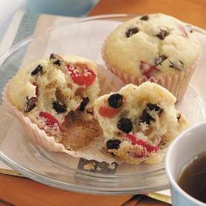 Muffins de garcia de cereza Muffins de garcia de cereza