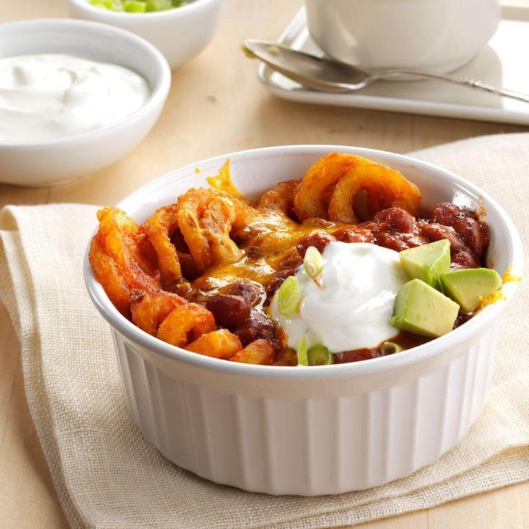 Papas fritas con chile y queso fáciles Receta Hoy