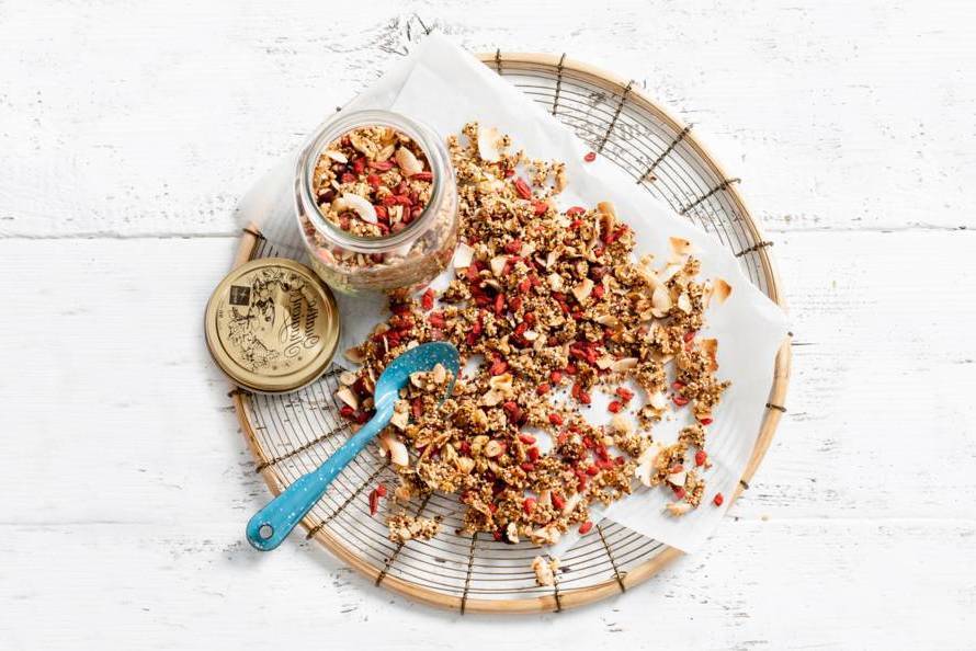 Granola superfood rens kroes Receta Hoy