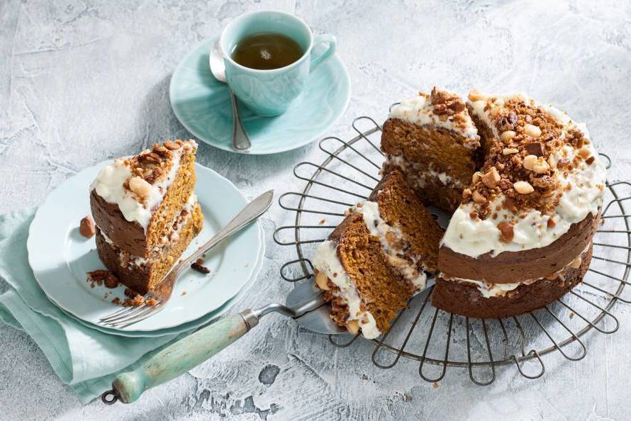 Tarta De Zanahoria Nueces Y Canela