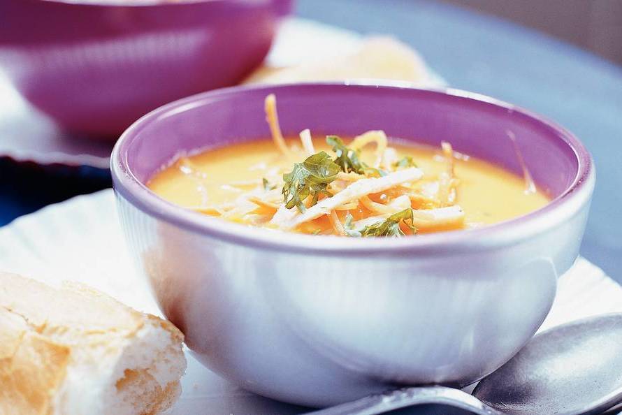 Sopa de raíz de cilantro Receta Hoy