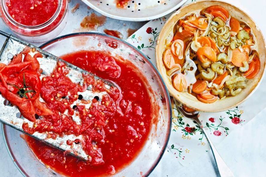 Salsa de tomates crudos de Bill Granger Receta Hoy