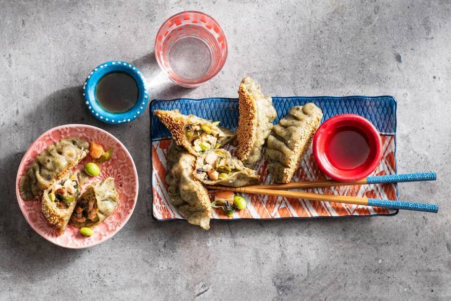 Gyoza Con Nori, Salmón Y Soja. Receta Hoy