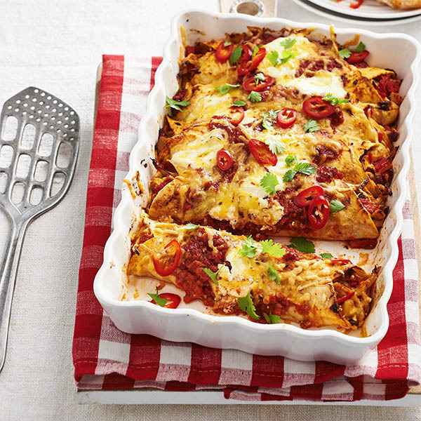 Enchiladas del horno Receta Hoy