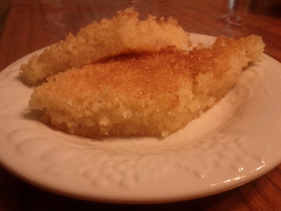 Basboosa - Tarta De Sémola Fácil Basboosa - Tarta De Sémola Fácil