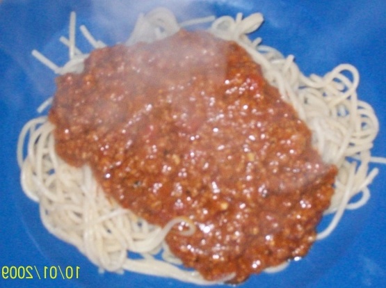 Espaguetis (con sopa de champiñones ?!) Espaguetis (con sopa de champiñones ?!)